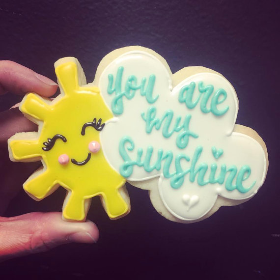You are my sunshine Cookies
