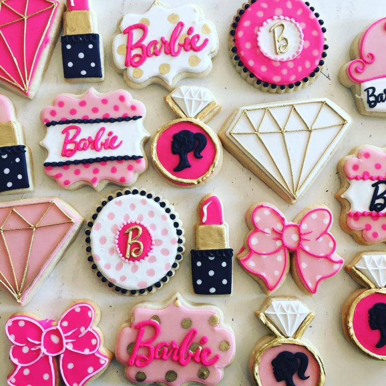 barbie sugar cookies