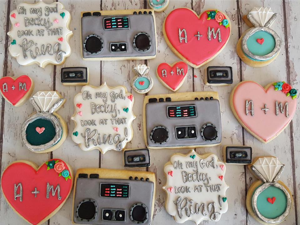 Old school Hip Hop engagement party