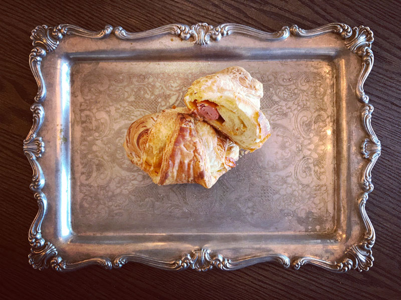 Ham and cheese kolache