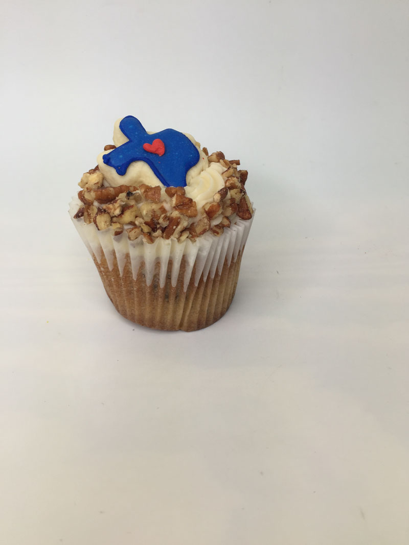 Texas Pecan cupcake