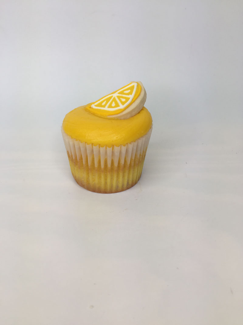 lemon drop cupcake
