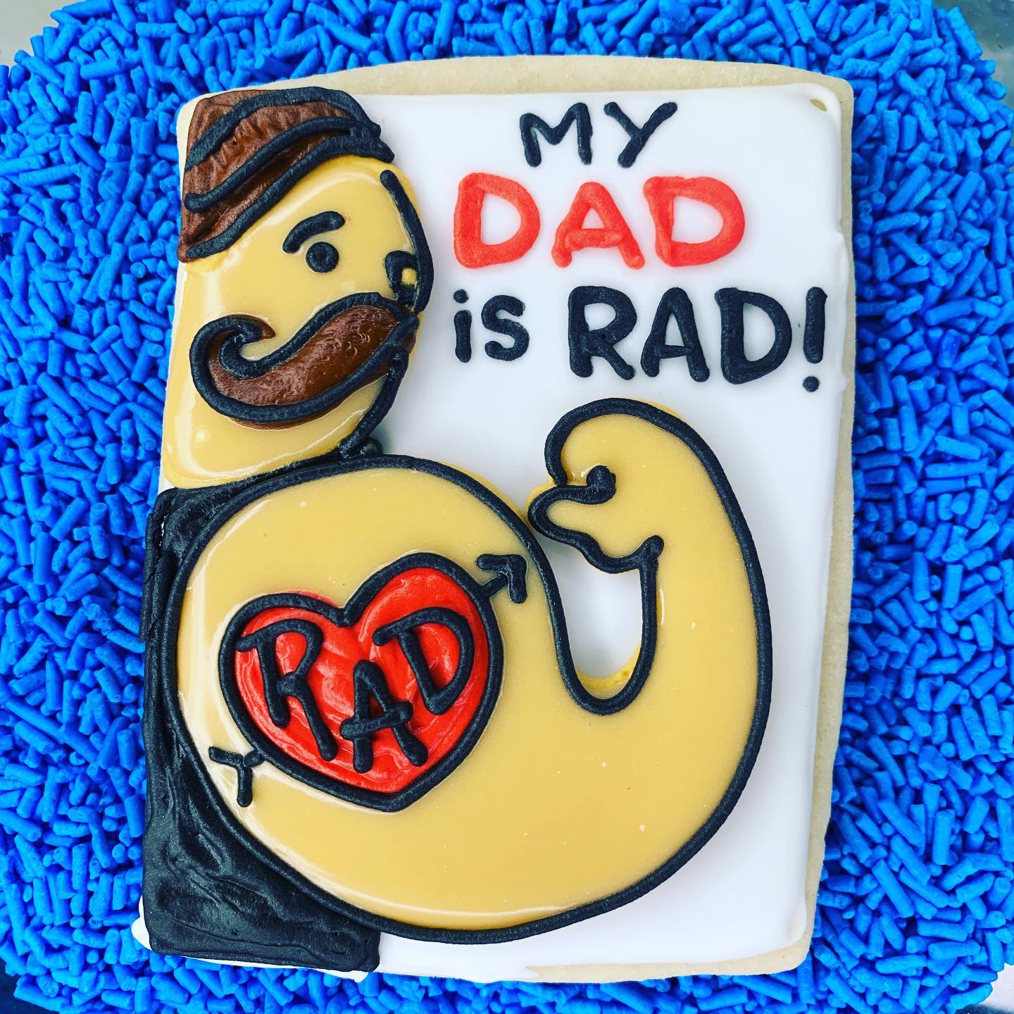 My Dad is Rad Cookies
