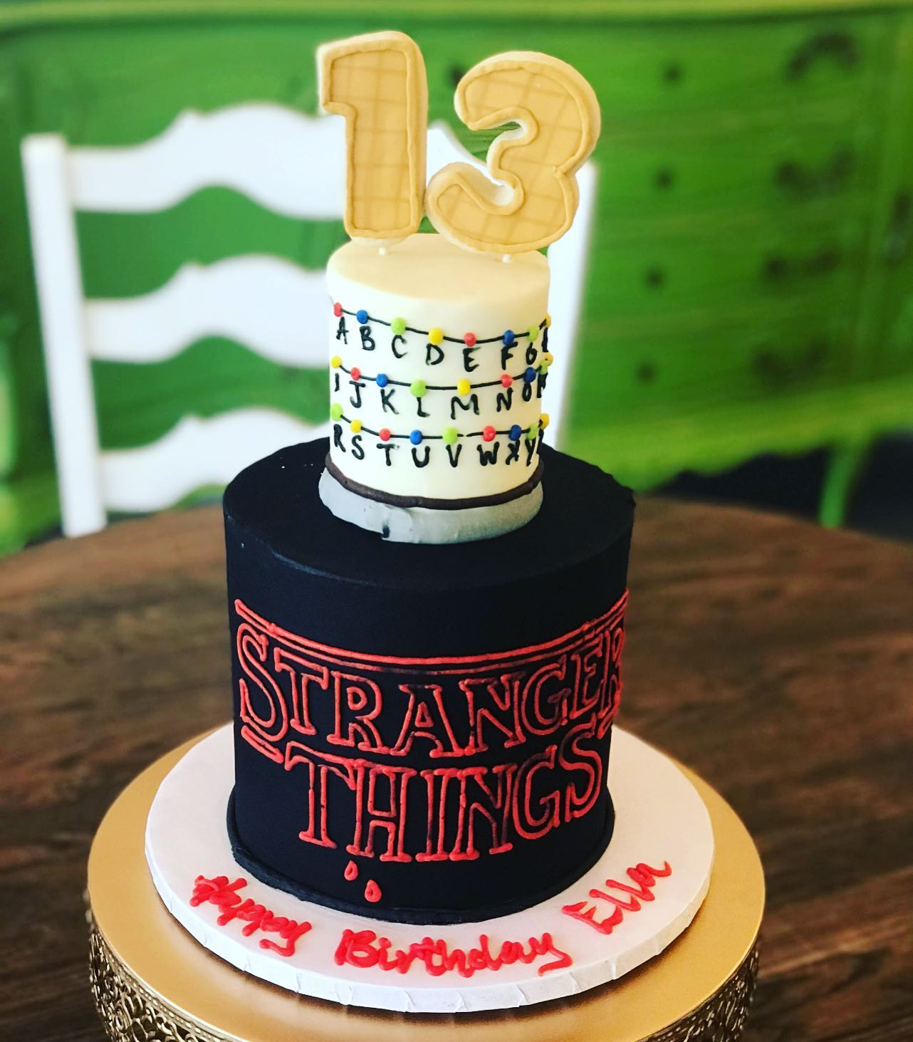 Stranger Things Cake Hayley Cakes And CookiesHayley Cakes And Cookies