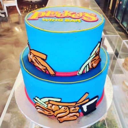 Pluckers Wing Cake