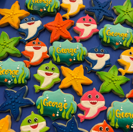 Baby Shark Cookie Set