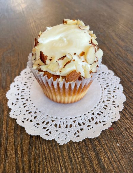 Almond Wedding Cupcake