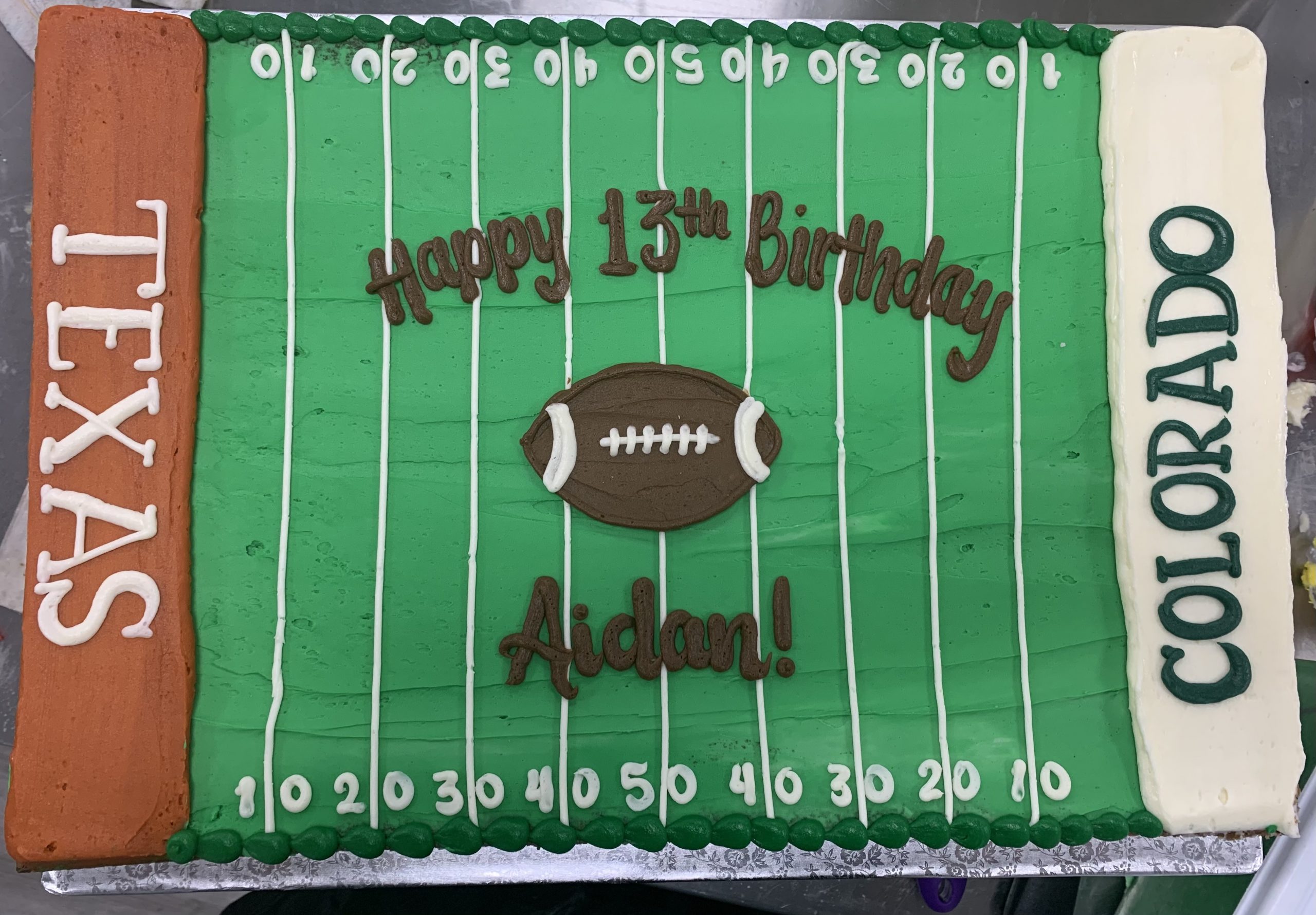 Edible Green Grass Sugar Sprinkles Football Field For Cake Decoration Green Toppers For Cakes, Cupcakes And Ice Cream, 70g