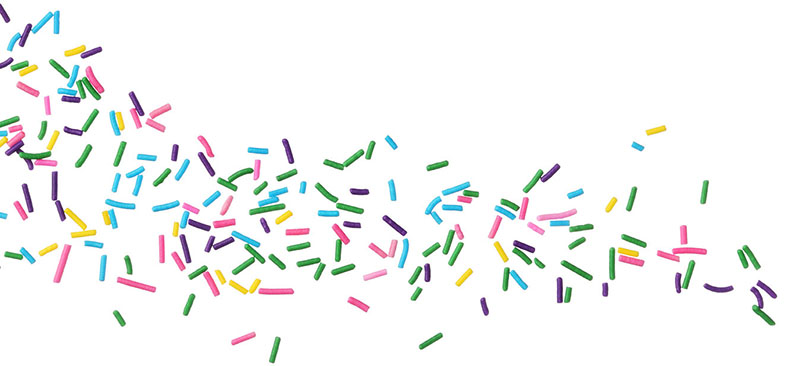 sprinkles background image