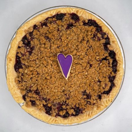 Blueberry Crumble Pie