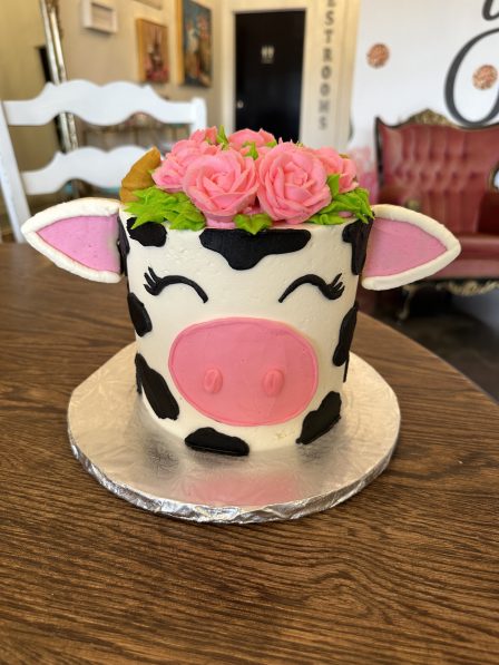 Cute Cow Cake
