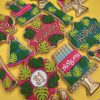Monstera Leaf Birthday Cookies - Image 2