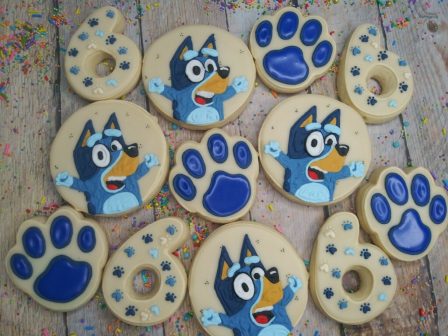 Bluey Birthday Cookies