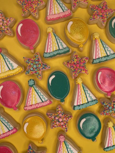 Mini Birthday Party Cookies