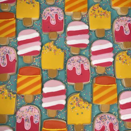 Popsicle cookie assortment