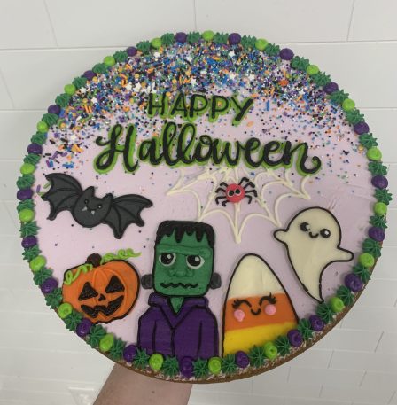 Halloween Character Cookie Cake