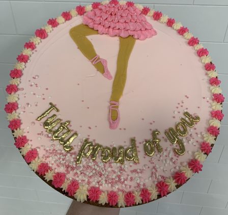 Tutu Cookie cake