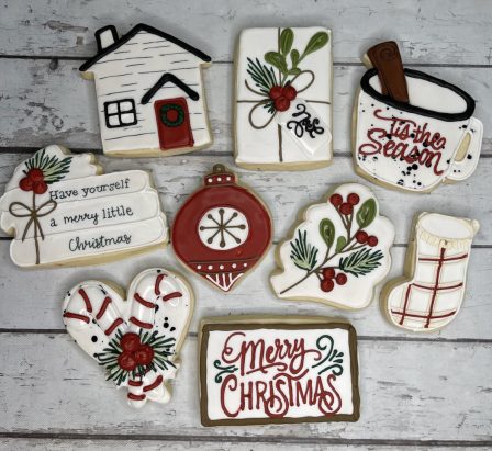 Farmhouse Christmas Cookie Set
