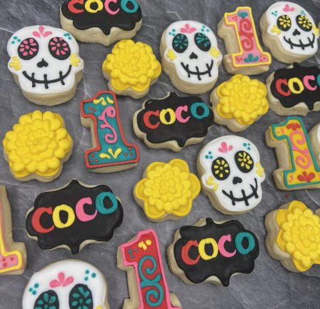 Mini coco movie cookies