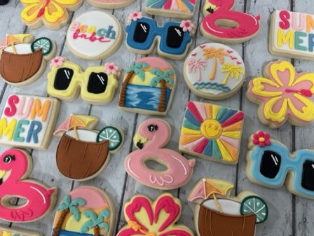 Tropical Summer Cookies
