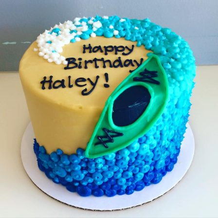 Dot Swirl Cake - Hayley Cakes and Cookies Hayley Cakes and Cookies