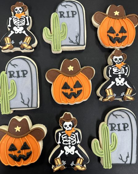 Cowboy Halloween Cookie Set
