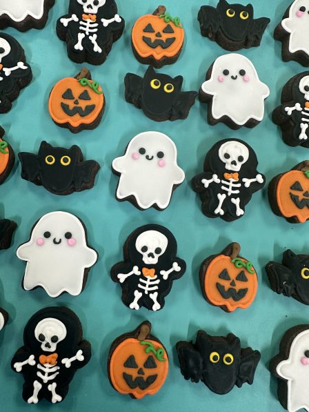 Mini Chocolate Halloween cookie