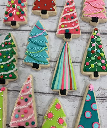 Happy Christmas Trees (set of 1 dozen)