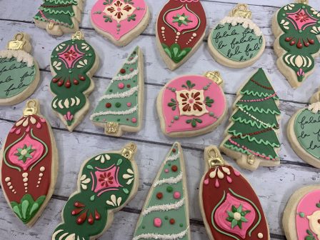 Vintage Ornament Cookie Set (1 dozen)