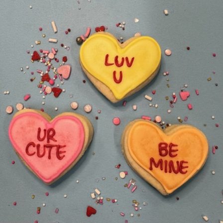 Mini conversation heart 3 pack