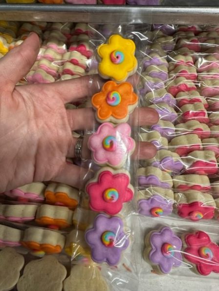 Mini Flower Cookie 5 pack