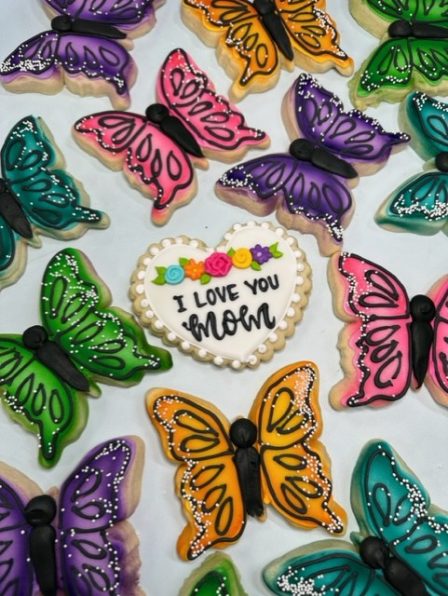 Butterfly Mother's Day Cookie Set of 12
