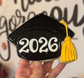 Grad Cap Cookie