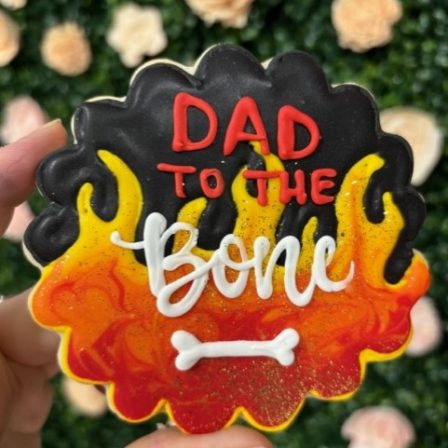 Dad to the bone cookie