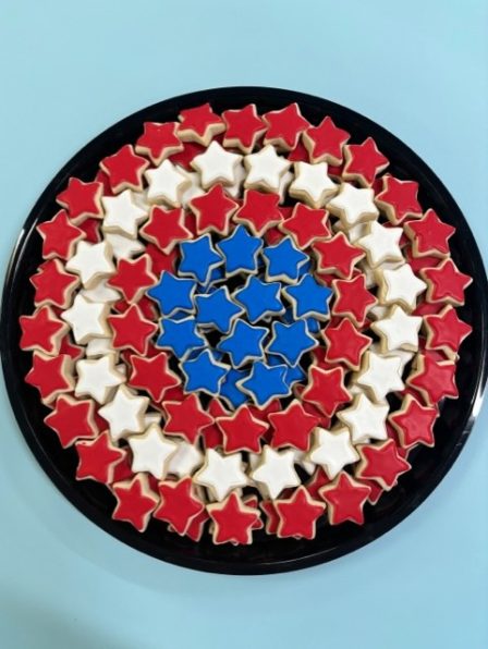 Mini Star Cookie Platter - 140 mini cookies!