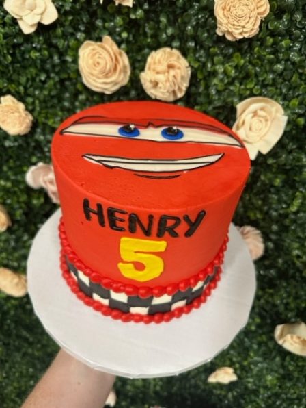 Lightning Mcqueen Cars Birthday Cake