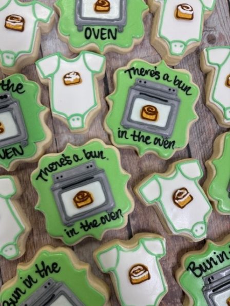 Bun in the Oven Cookie set of 12