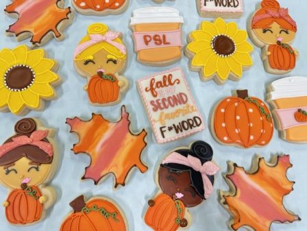 Fall is my second favorite F word, cookie set of 12