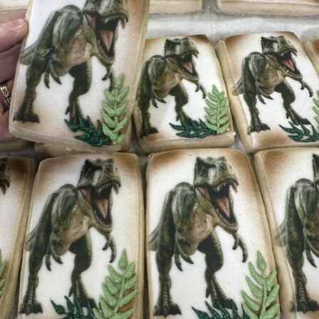 Scary T-Rex Cookie