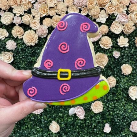 witch hat cookie