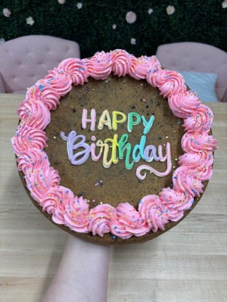 Naked Cookie Cake