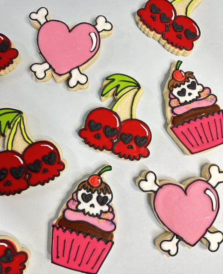 Skull Cherry Set of 12