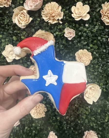 Texas Christmas Cookie