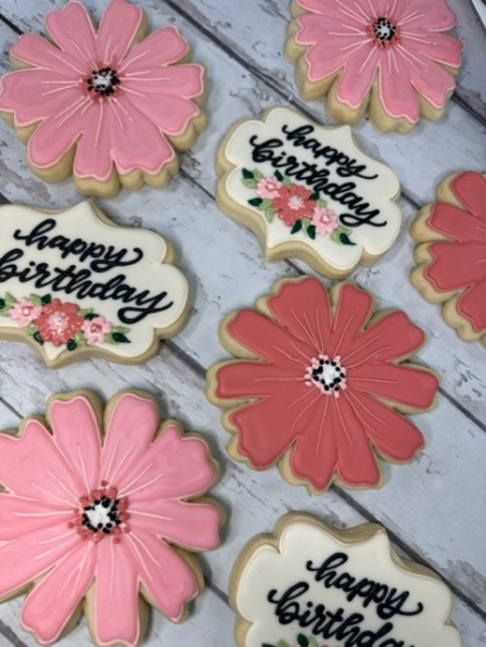 Boho Flower Birthday Set of 12