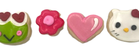 Mini Hello Kitty cookie 4 pack