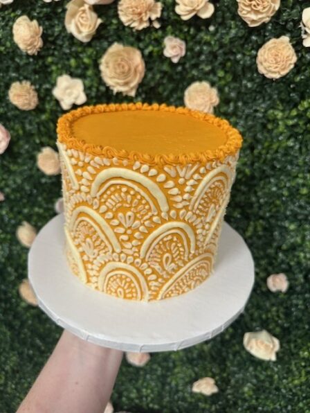 Scalloped Tile Cake