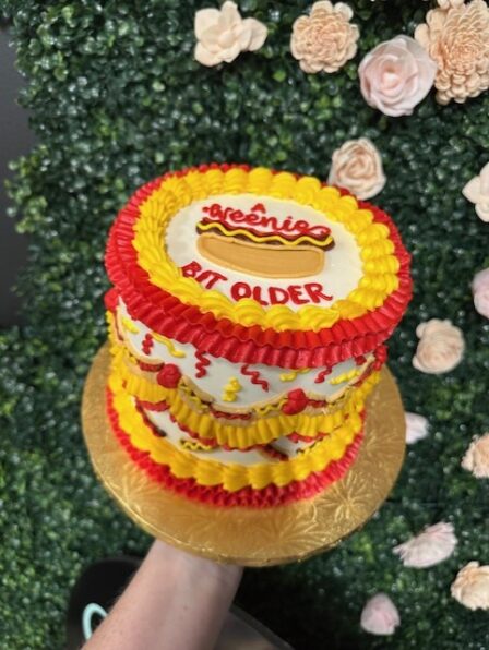 Weenie bit older birthday cake