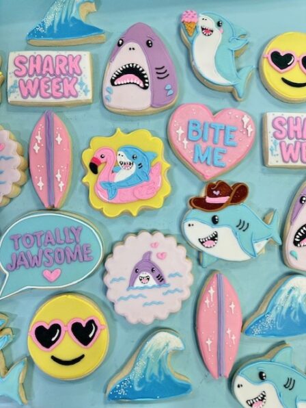Shark week 2025 Cookie set of 12