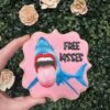 Free kisses Shark Cookie