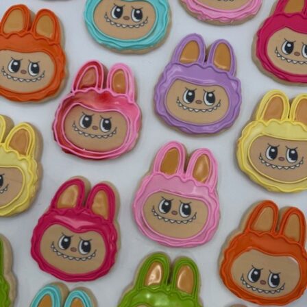 labubu face cookie